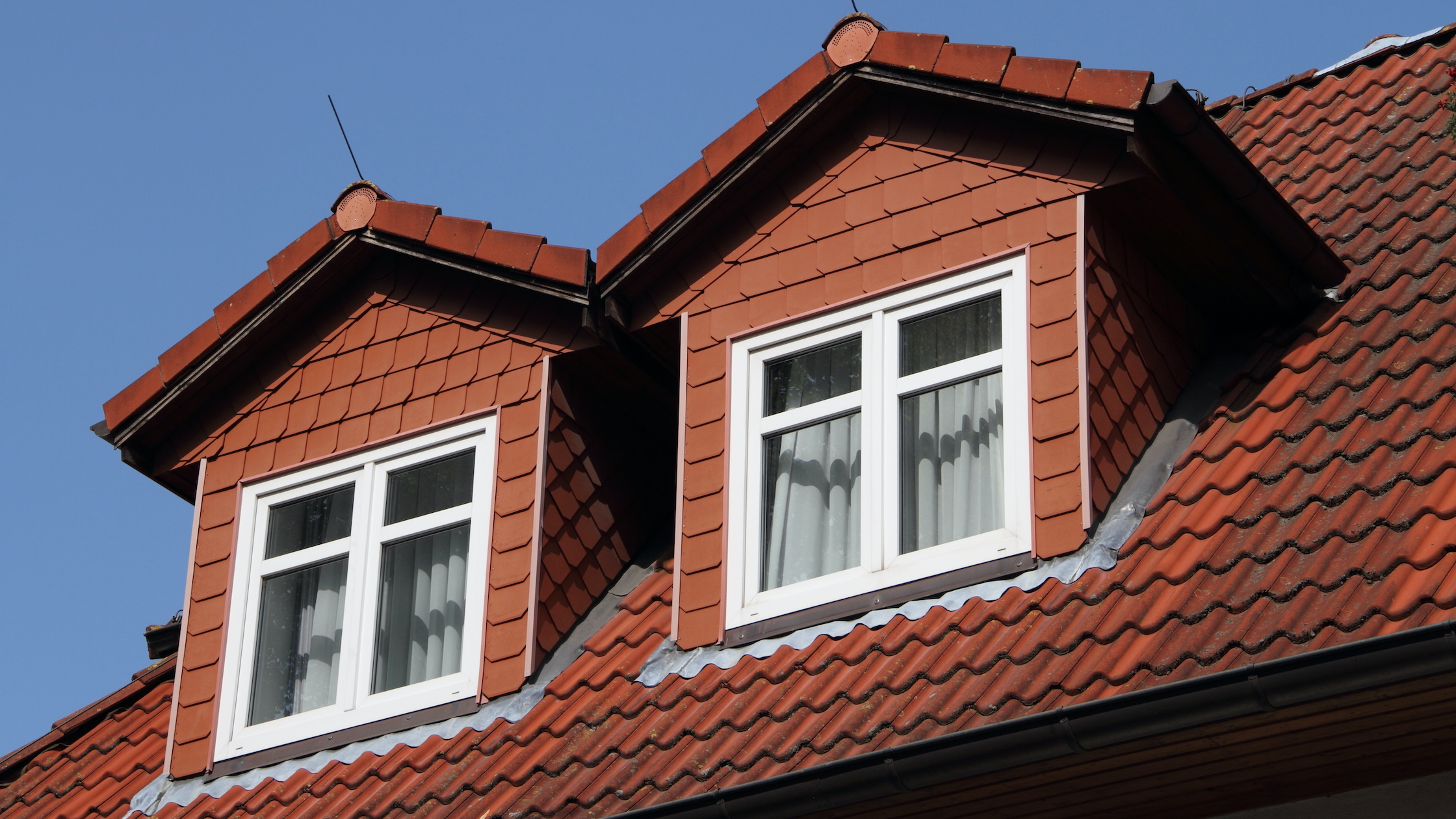 Dormer window roofing and cladding