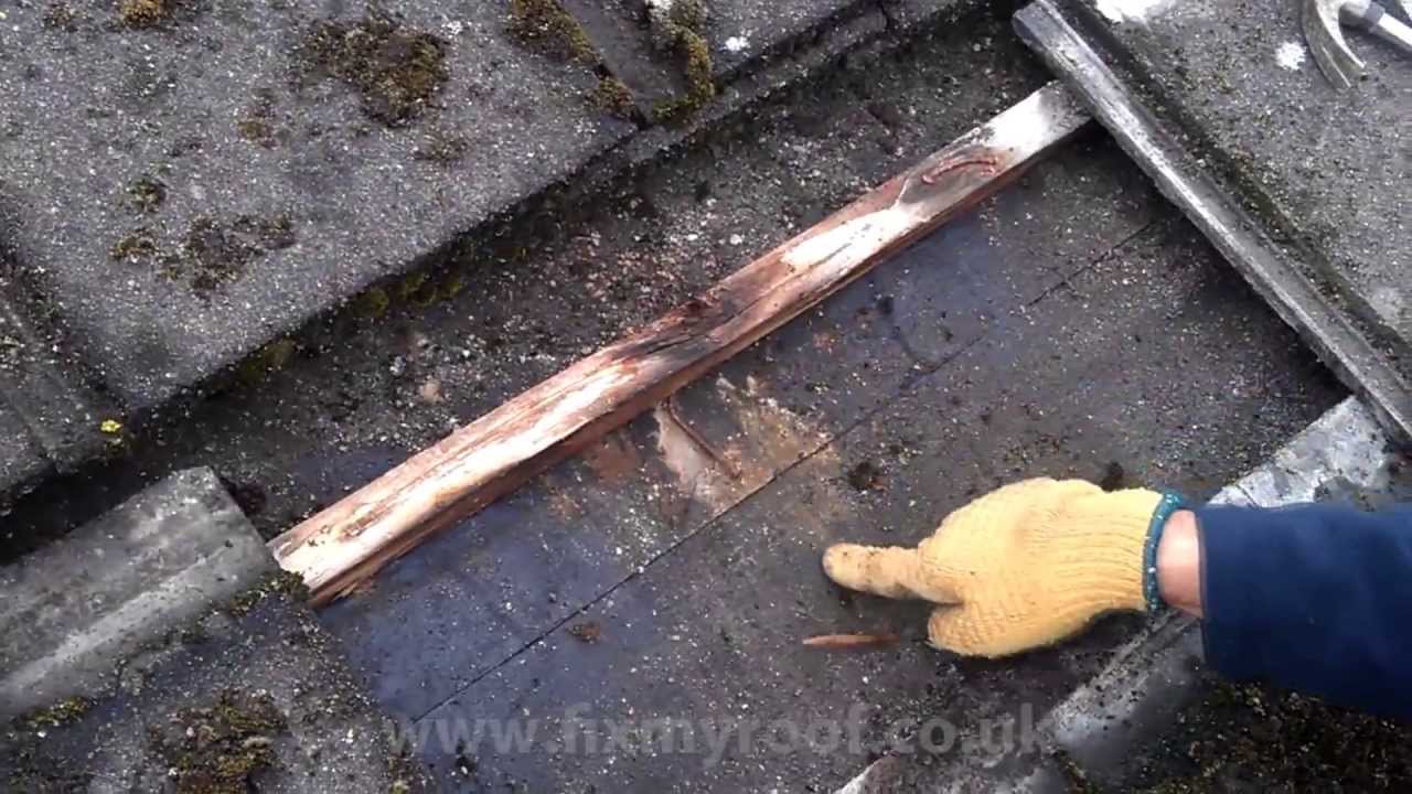 Moss removal from roof tiles